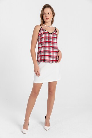 Haut Jimmy Sanders en rouge