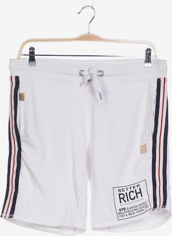 BETTER RICH Shorts in 35-36 in White: front