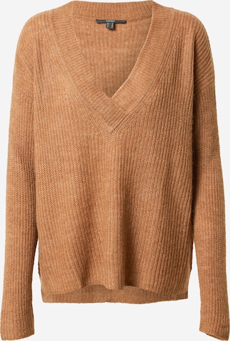 Pull-over ESPRIT en marron : devant