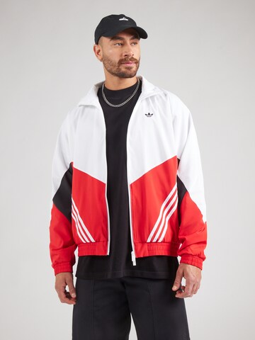 ADIDAS ORIGINALS Átmeneti dzseki - piros: elől