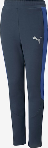 PUMA Sports trousers 'Evostripe' in Blue: front