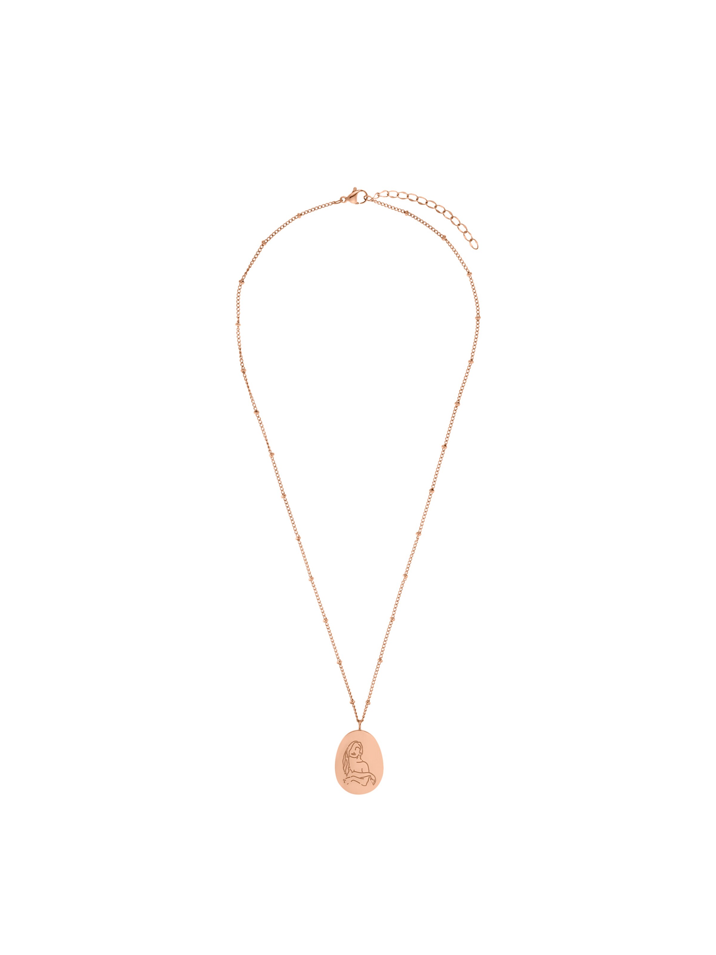 Heideman Kette 'Valeska' in Gold: Vorderseite