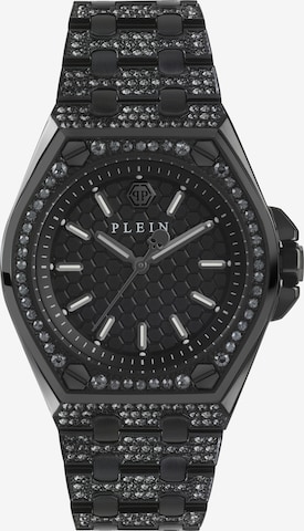 Philipp Plein Uhr 'Extreme' in Schwarz: Vorderseite