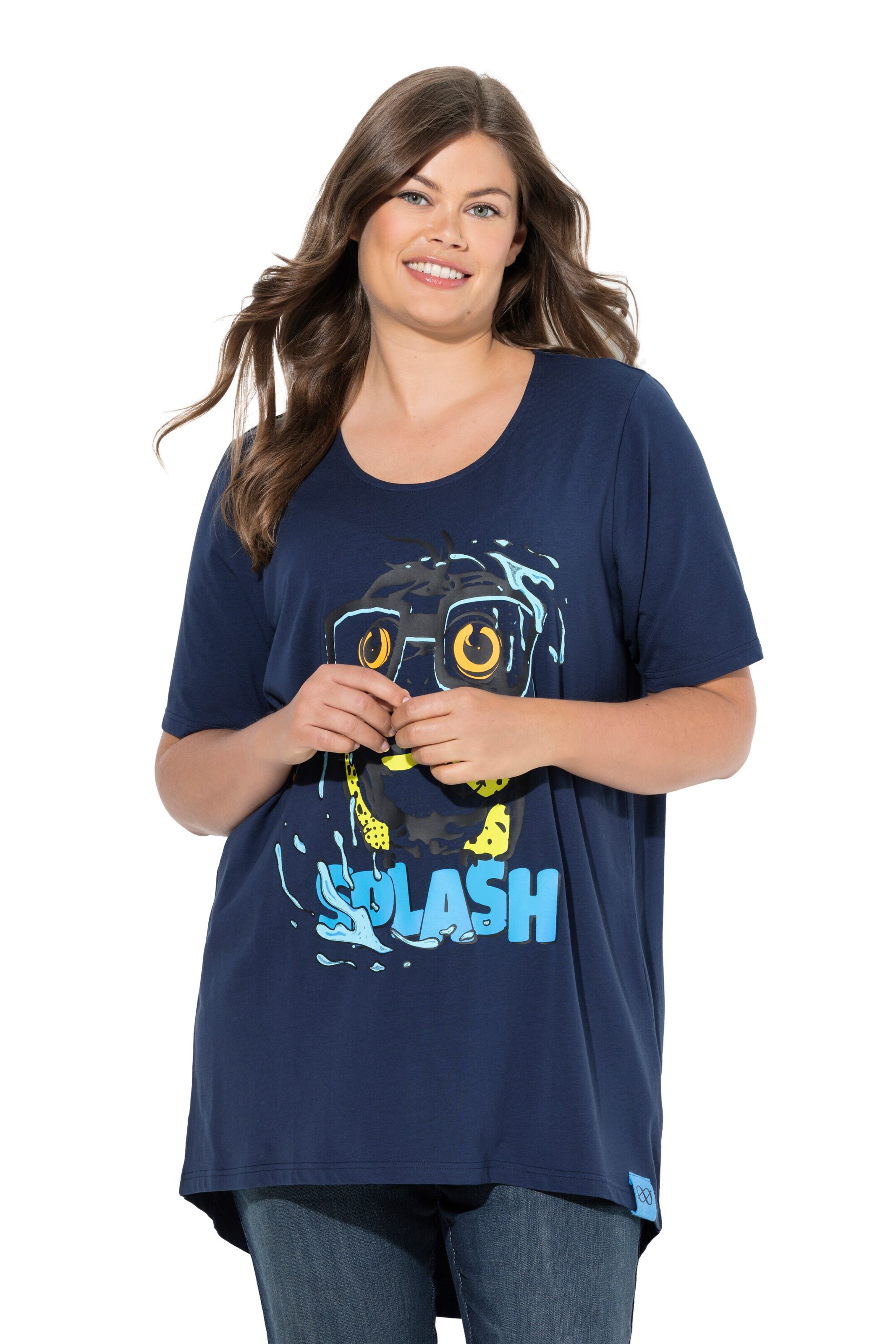 LAURASØN Shirt in Blue: front