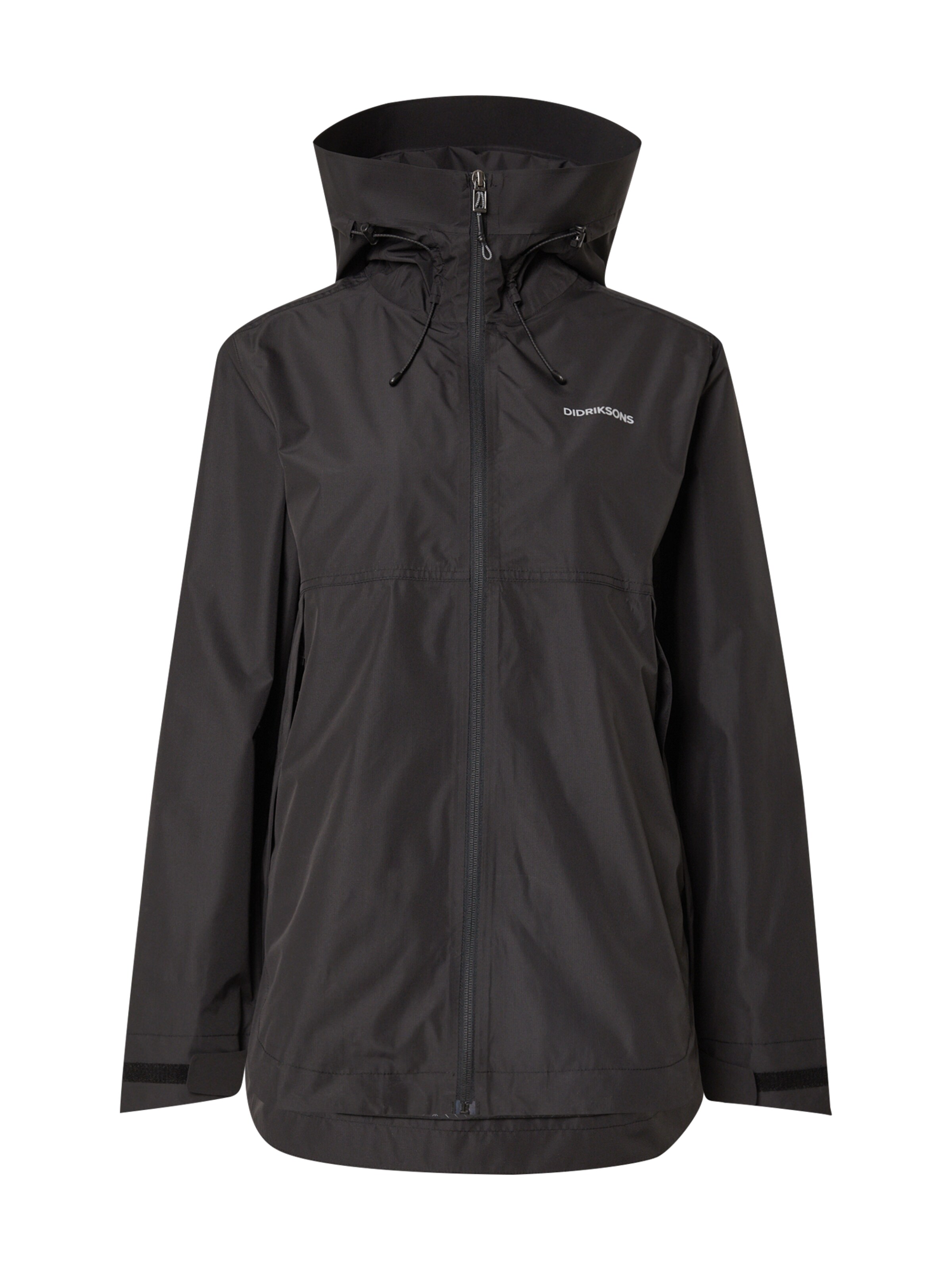 Didriksons Външно яке 'TILDE' в черно: отпред