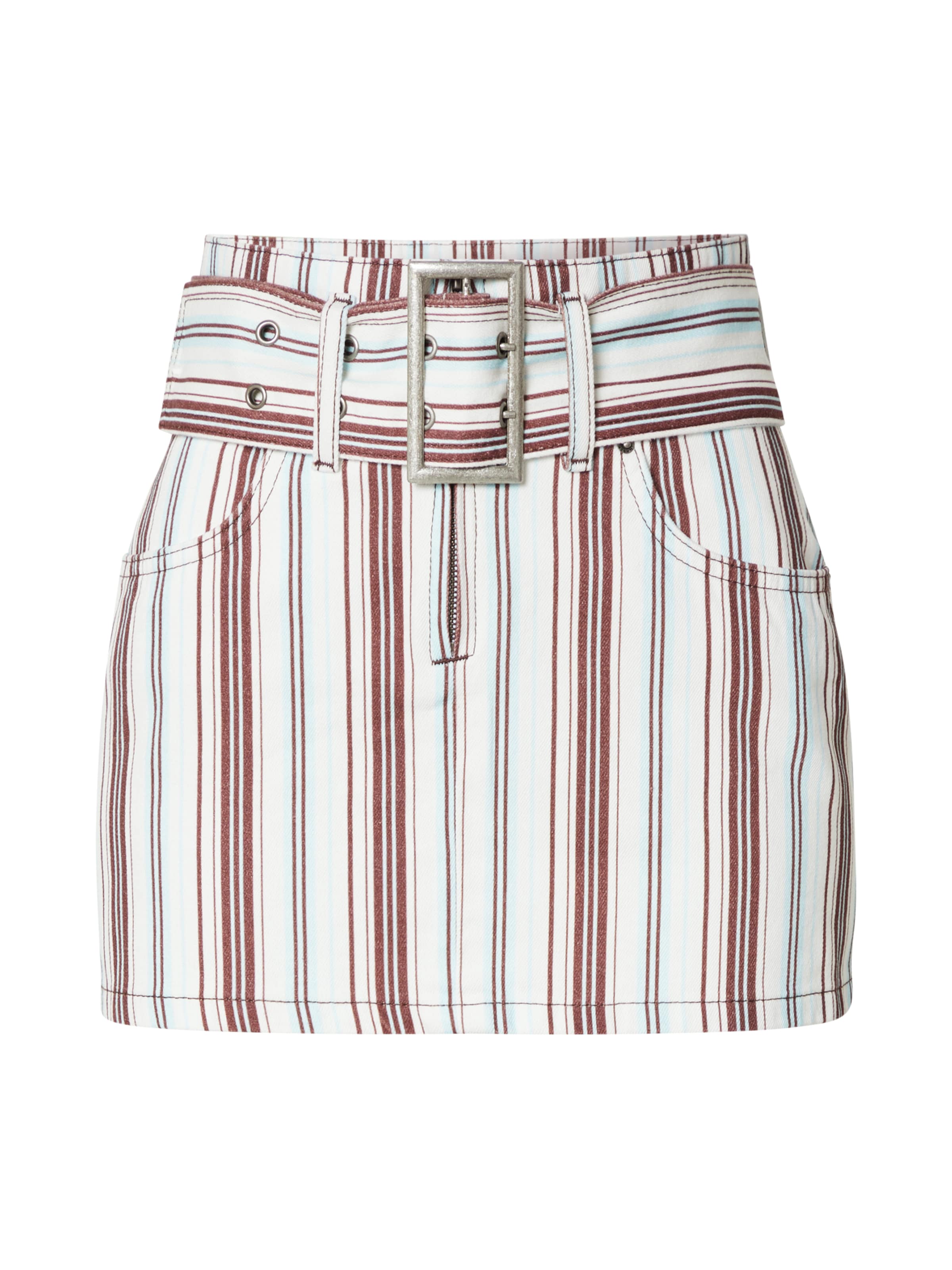 Nasty Gal Rock in Weiß: Vorderseite