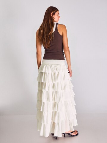 Bershka Rock in Weiß