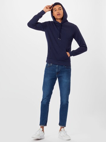 Sweat-shirt 'Jones' By Garment Makers en bleu