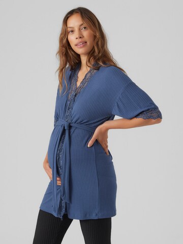 MAMALICIOUS Kimono 'SEA' in Blauw: voorkant