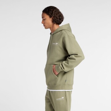 Sweat-shirt new balance en vert