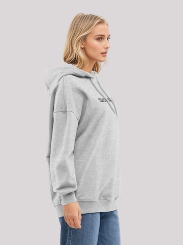 F4NT4STIC Sweatshirt 'Girls Just Wanna Have FunDamental Human Rights' in Grau