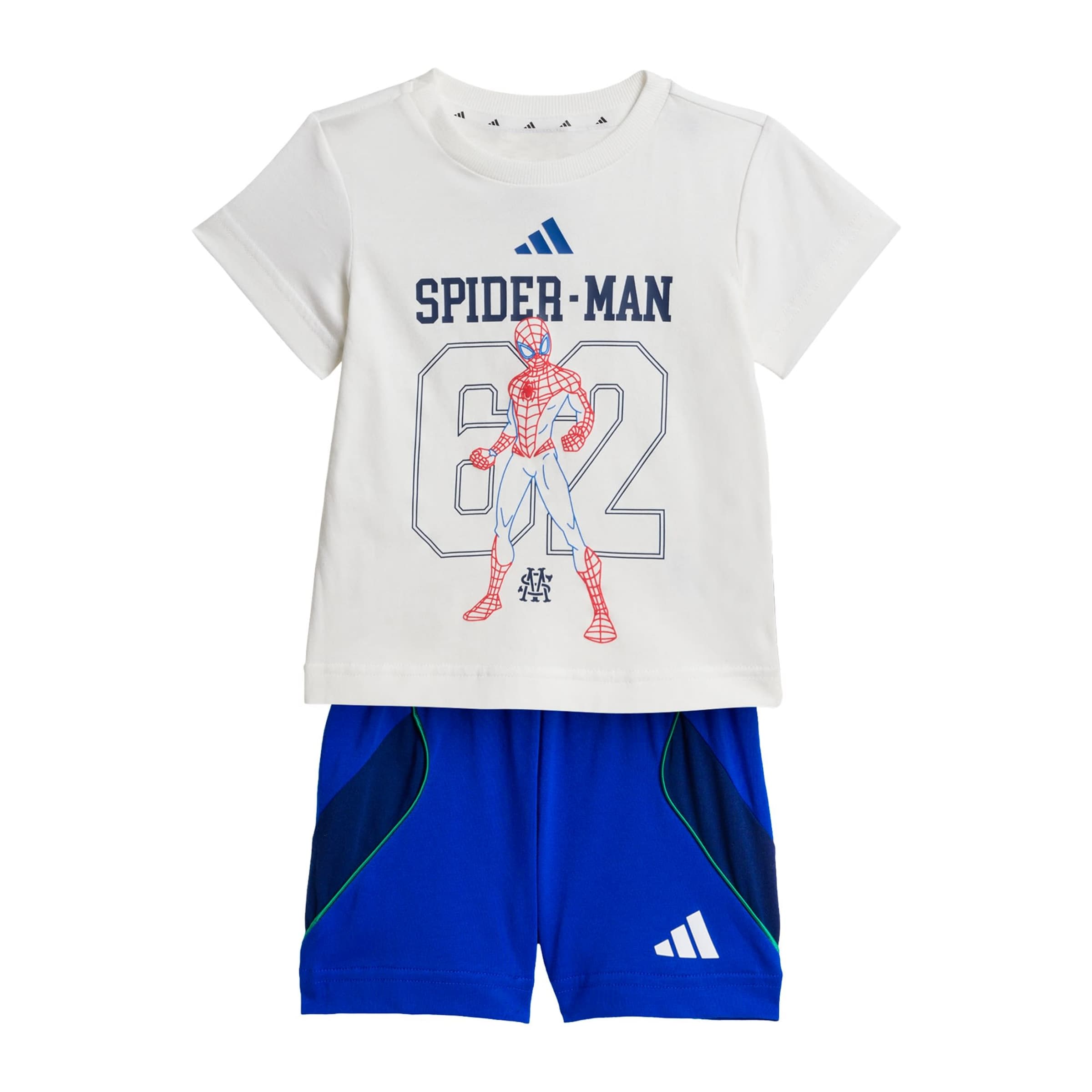 ADIDAS SPORTSWEAR Tracksuit 'Marvel Spider-Man' in White: front