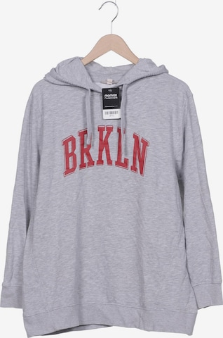 ONLY Carmakoma Sweatshirt & Zip-Up Hoodie in M in Grey: front
