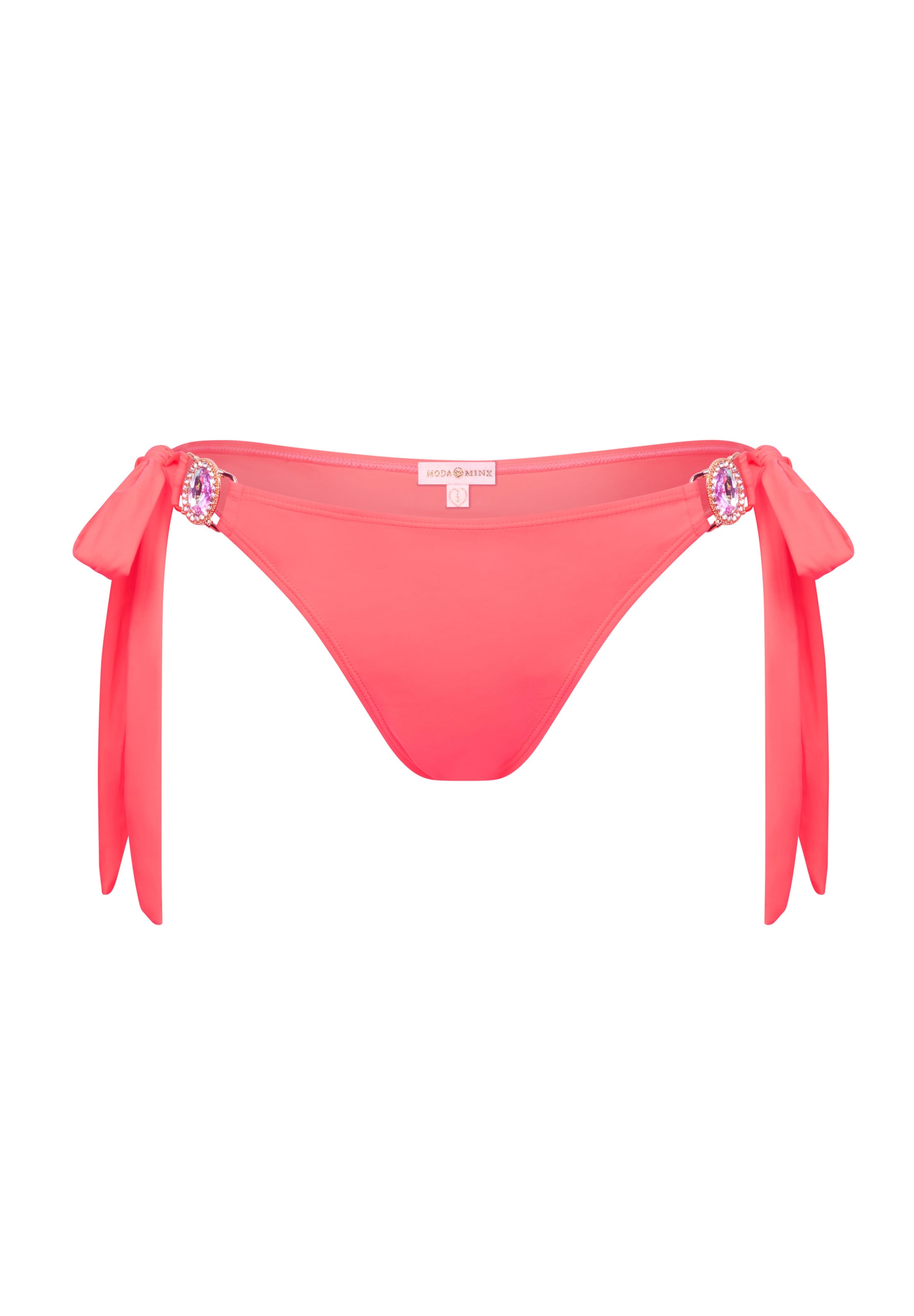 Moda Minx Bikinihose 'Amour' in Rot: Vorderseite
