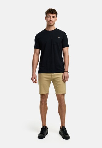 INDICODE JEANS Shirt 'Andorra' in Zwart