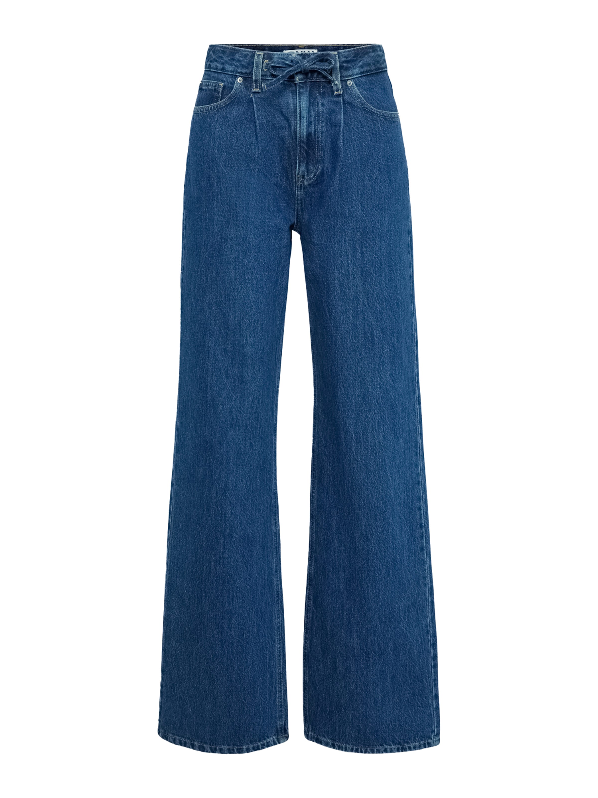 Only Tall Wide leg Pleated Jeans 'ONLEMME' in Blue: front
