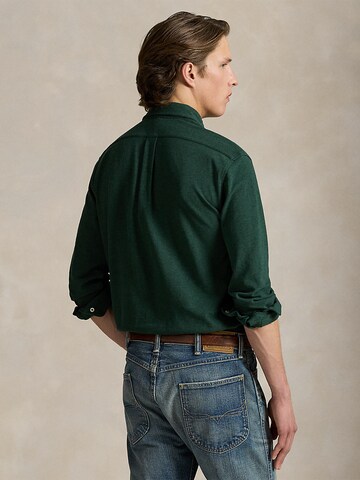 Polo Ralph Lauren Средняя посадка Рубашка в Зеленый