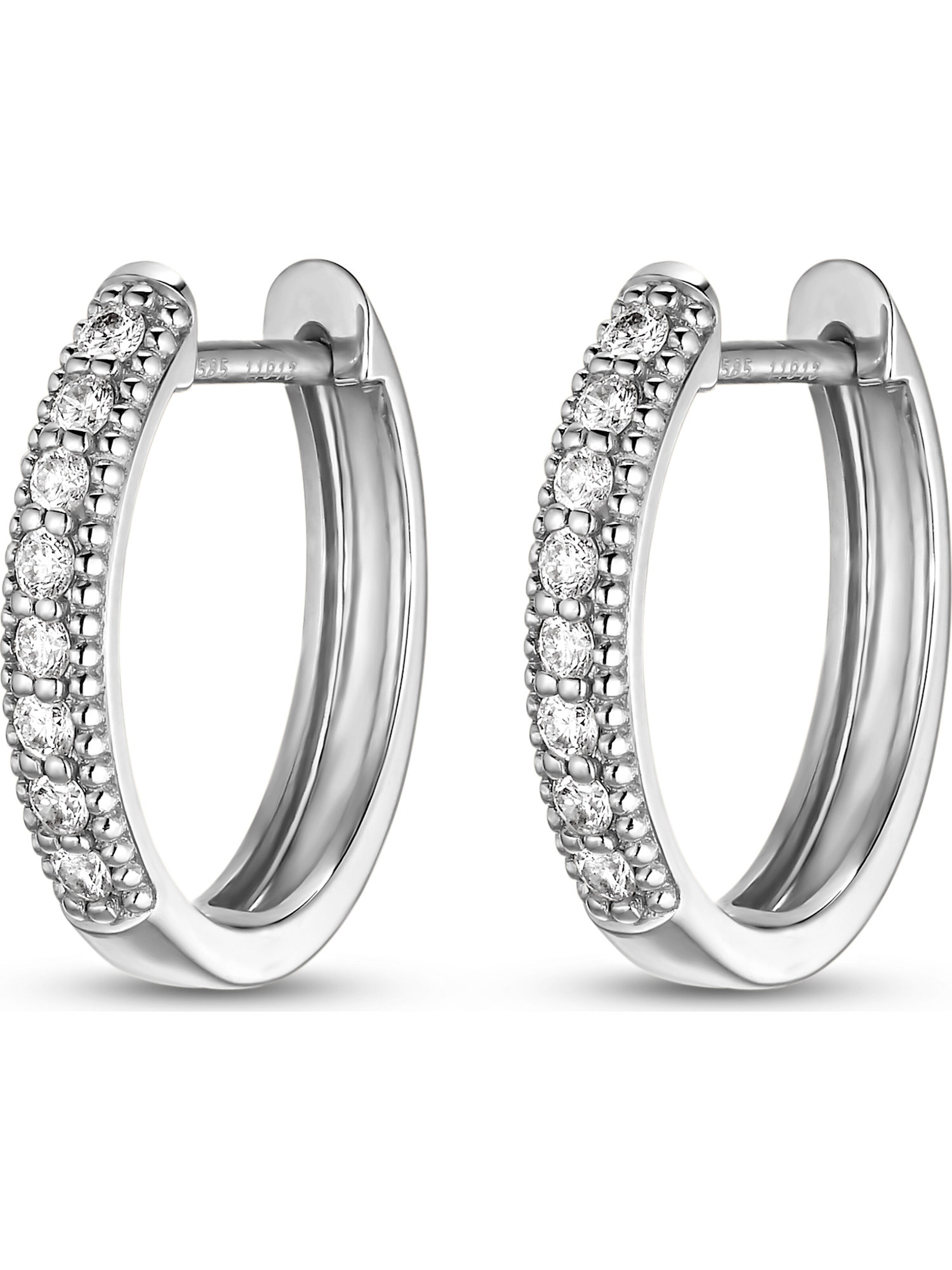 CHRIST Earrings in Silver, Item view