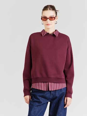 ONLY - Sudadera en rojo: frente