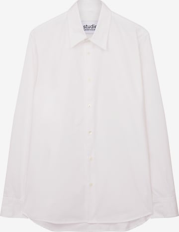 Chemise 'Studio' Studio Seidensticker en blanc : devant