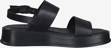 TAMARIS Sandal in Black