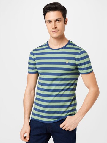 Polo Ralph Lauren - Camisa em azul: frente