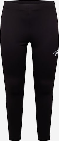 Tommy Jeans Curve Leggings in Black: front