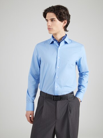 Michael Kors Úzky strih Košeľa - Modrá: predná strana