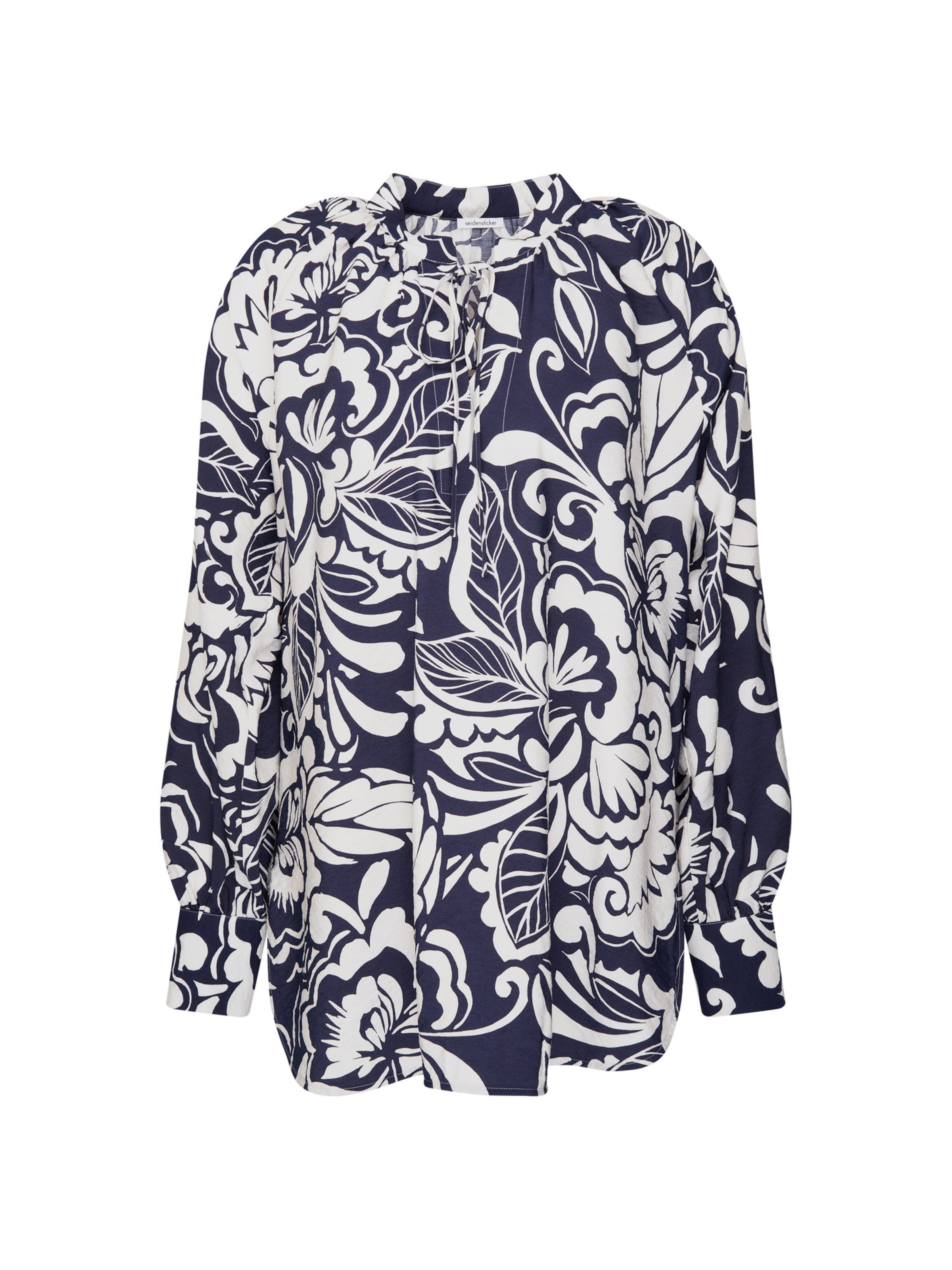 SEIDENSTICKER Tunika &#x27;August Drop 252&#x27; in Blau: Vorderseite