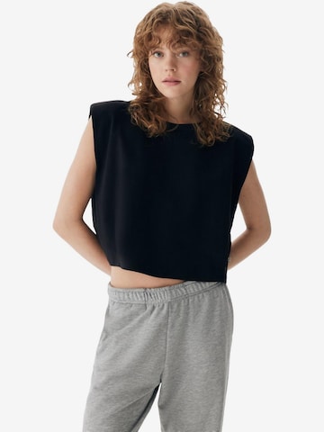 Haut LTB Jeans en noir : devant