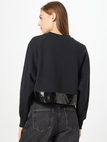 Calvin Klein Jeans Sweatshirt in Zwart
