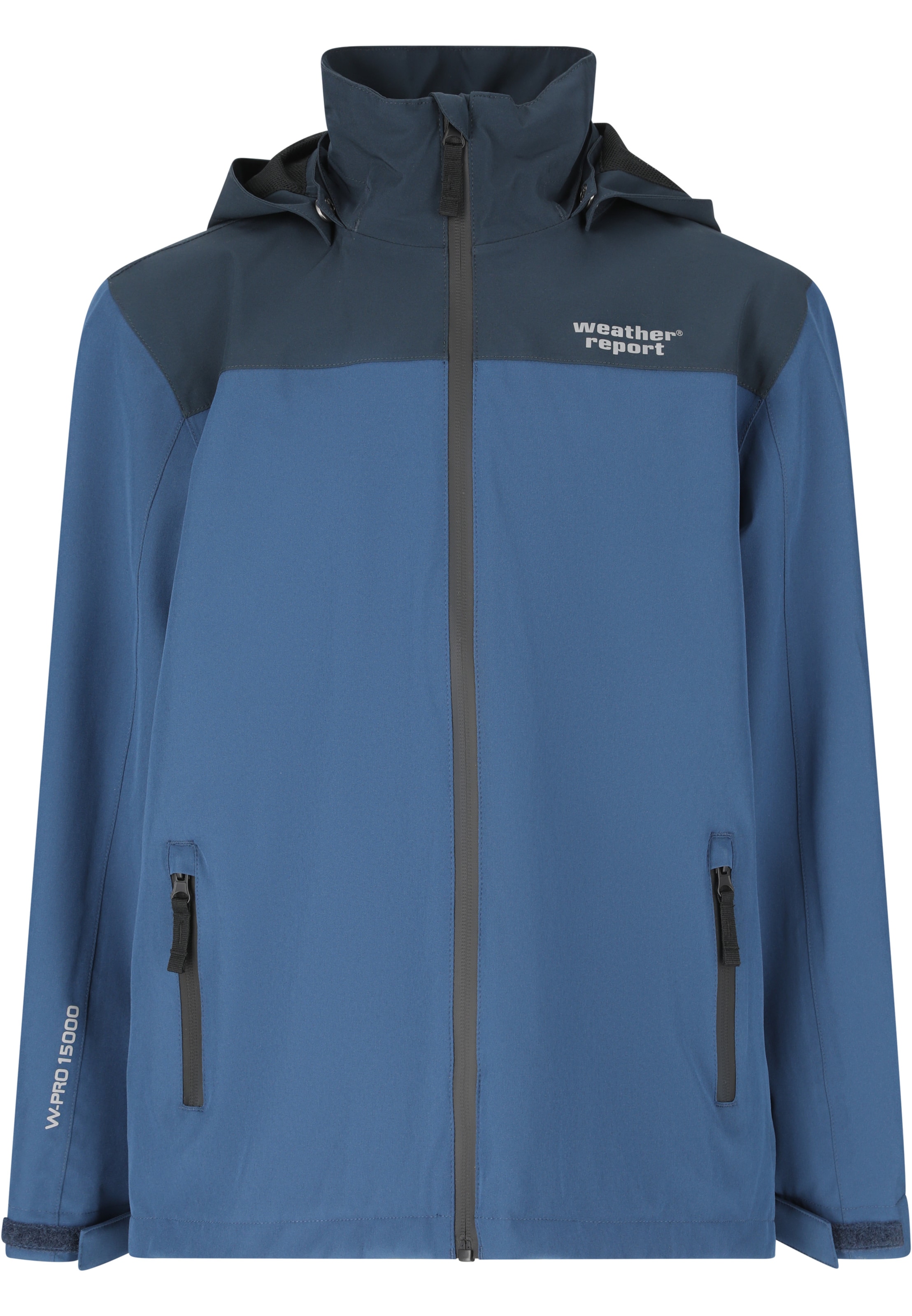 Weather Report Performance Jacket 'Borise Jr.' in Blue: front