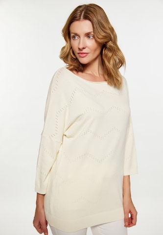 Pull-over usha FESTIVAL en beige : devant