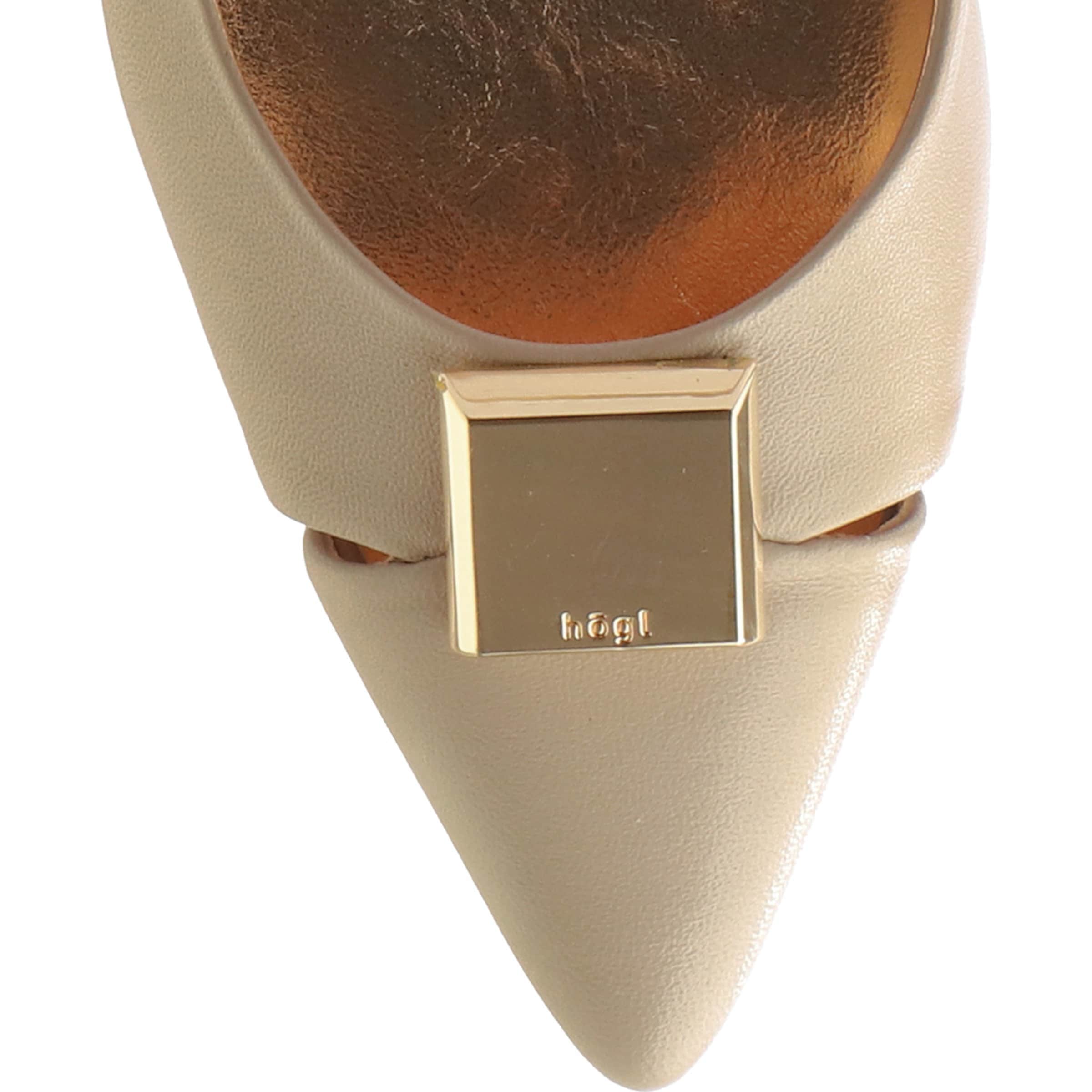 Ballerines à lanières 'SIMONE' Högl en beige