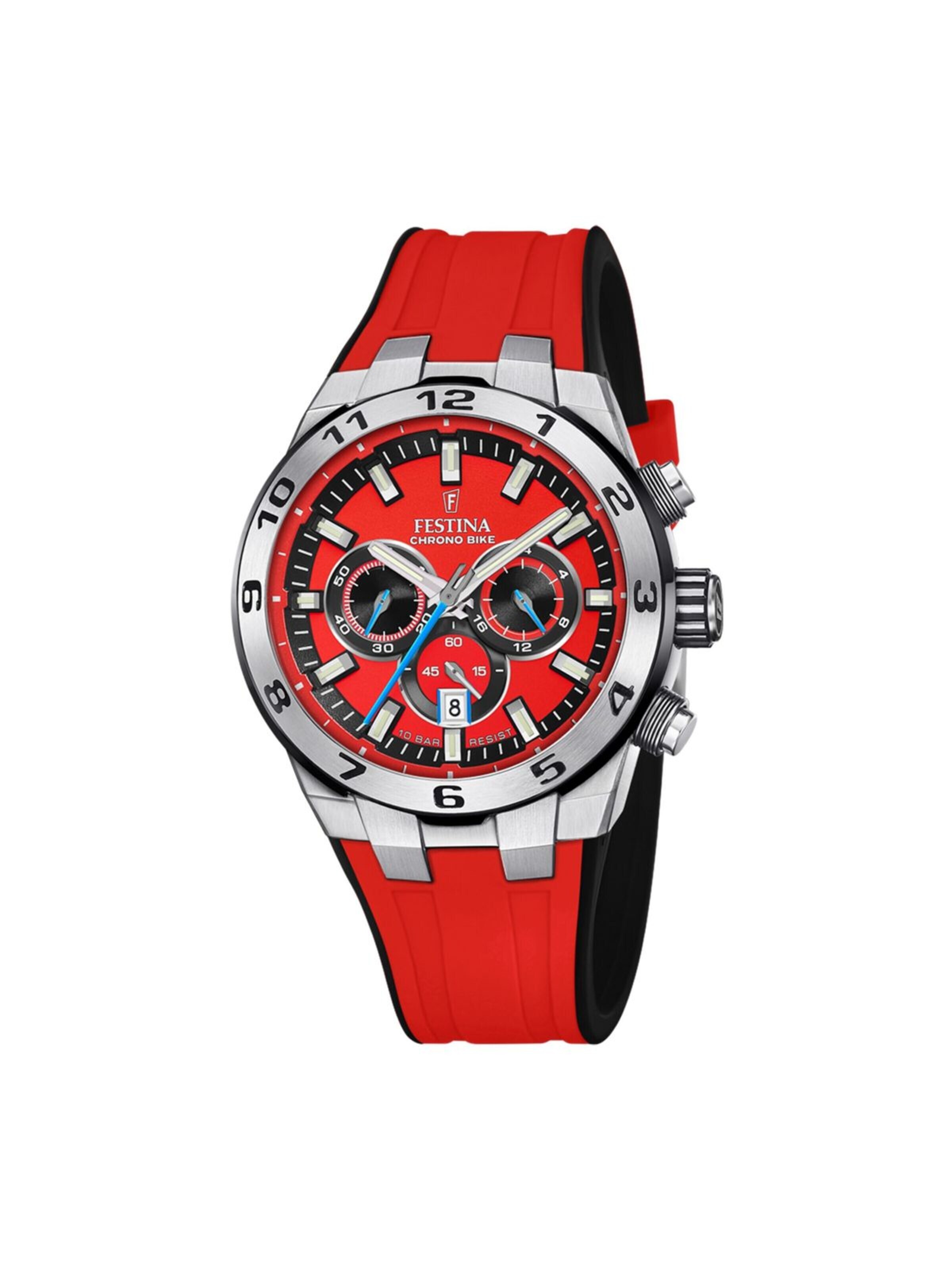 Montre à affichage analogique FESTINA en rouge : devant