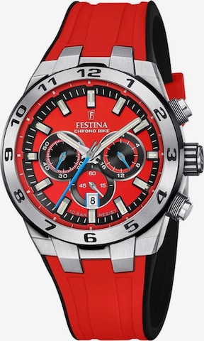 Montre à affichage analogique FESTINA en rouge : devant