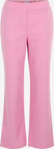 MSCH COPENHAGEN Bootcut Παντελόνι 'Karitta' σε ροζ: μπροστά