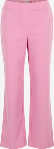 MSCH COPENHAGEN Bootcut Byxa 'Karitta' i rosa: framsida