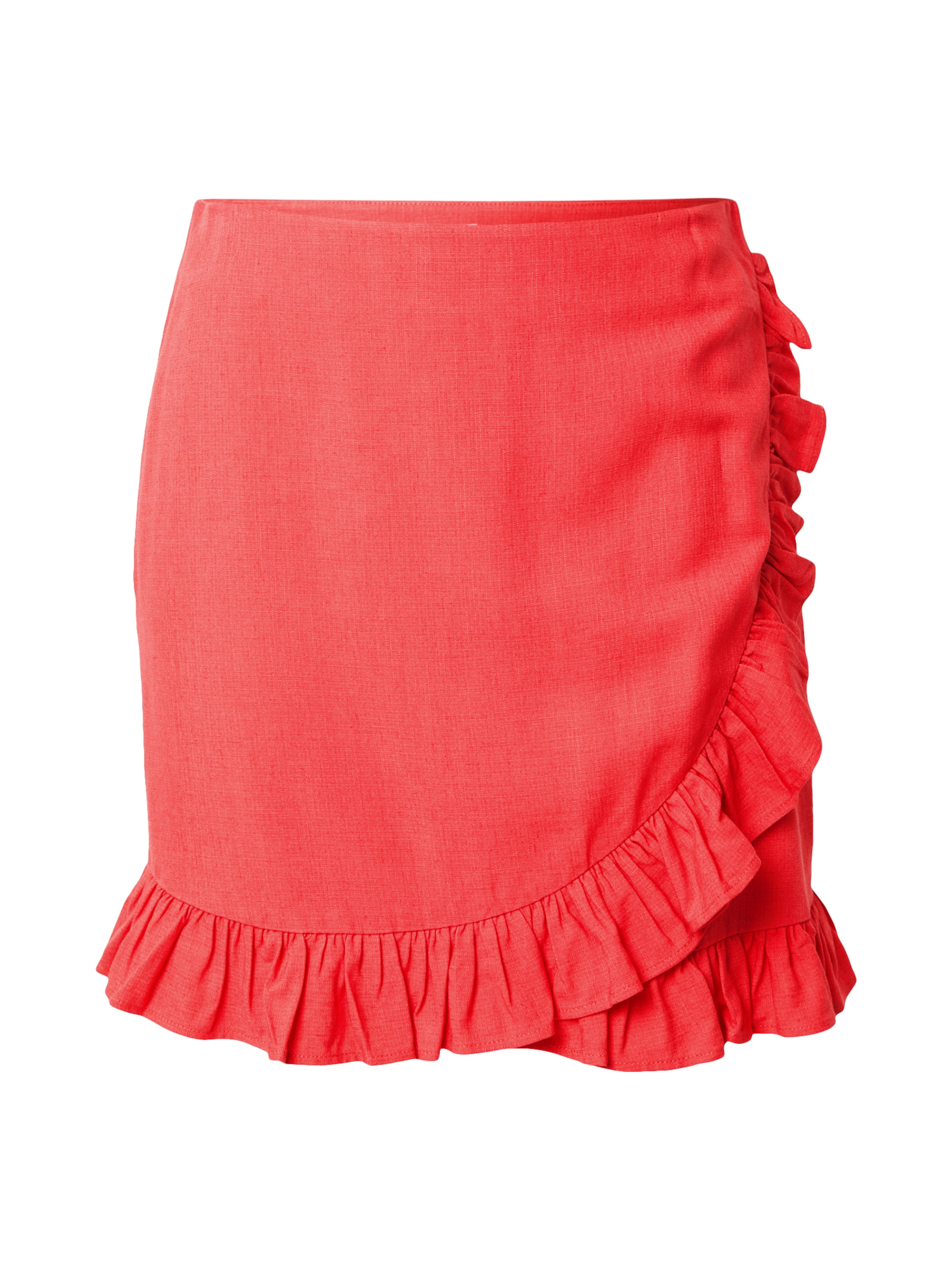 Jupe MYLAVIE by Sarah Harrison en rose : devant