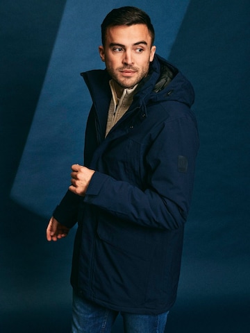 TENSON Winterjas 'Dave' in Blauw