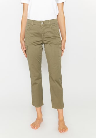 Angels Regular Cargo Pants 'Darleen' in Green: front