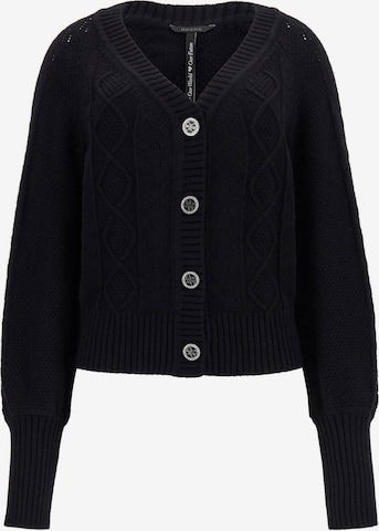 GUESS Strickjacke 'BRIELLE' in Schwarz: predná strana