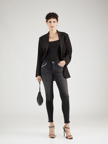 ONLY Skinny Jeans 'BLUSH' in Schwarz