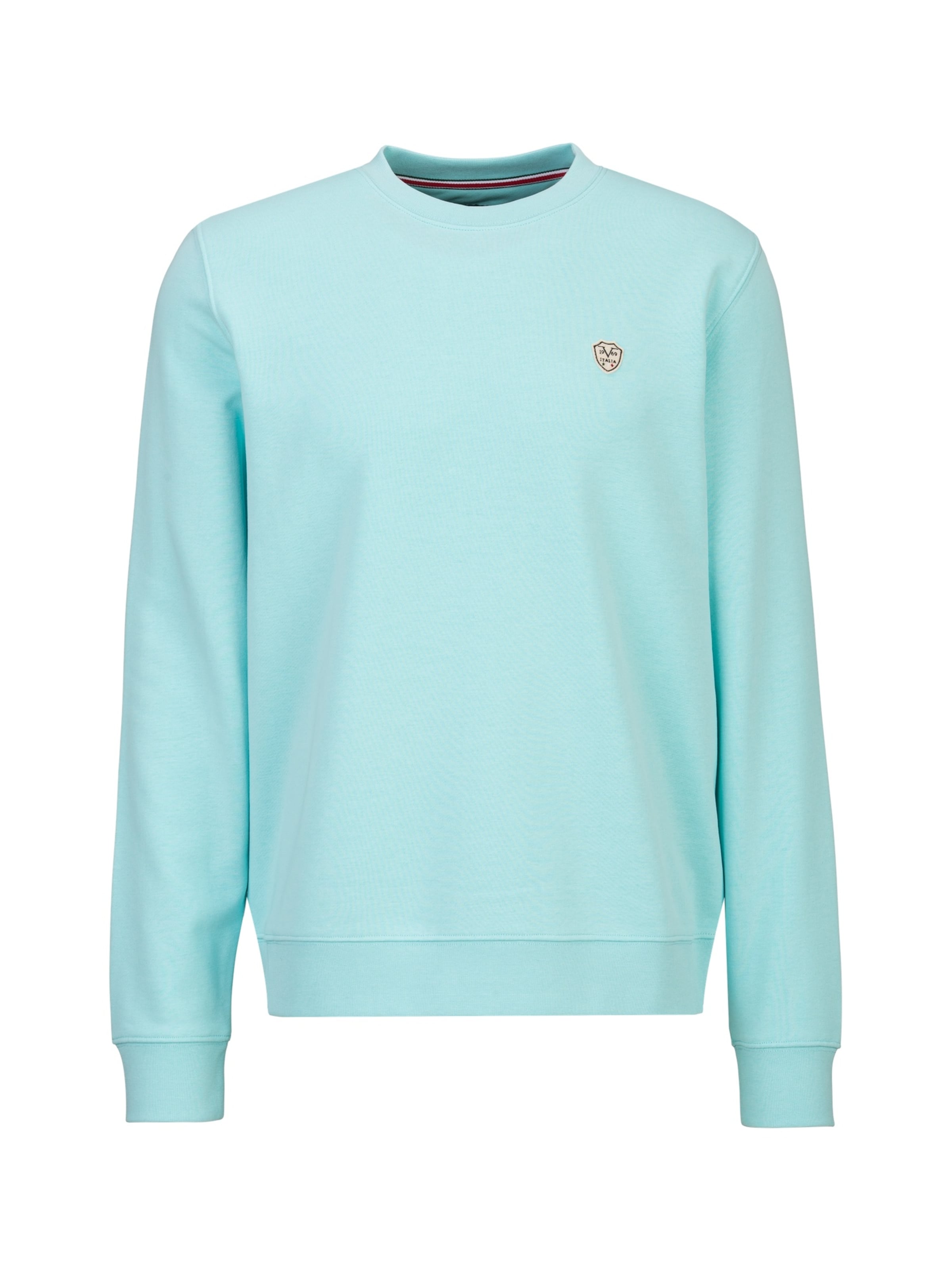 19V69 ITALIA Collegepaita 'Nico' värissä sininen: etupuoli