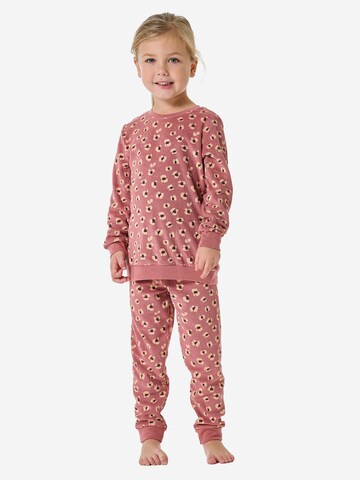 SCHIESSER - Pijama 'Girls World' en rosa: frente