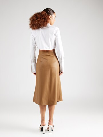 Max Mara Leisure Skirt 'SCILLI' in Beige