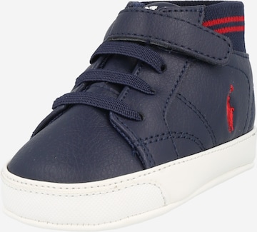 Polo Ralph Lauren Обувки за прохождане 'THERON' в синьо: отпред