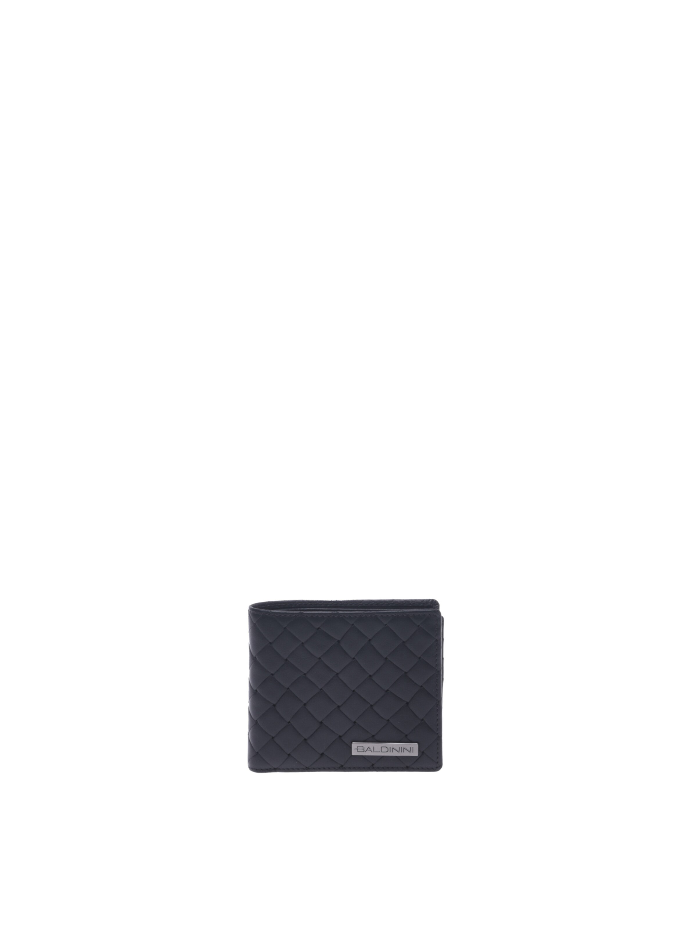 BALDININI Wallet in Black: front