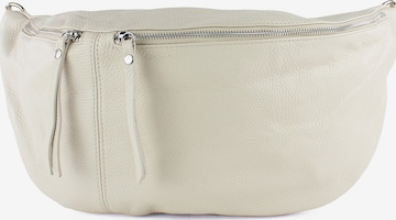lePelou Gürteltasche 'CLARA' in Beige: Vorderseite