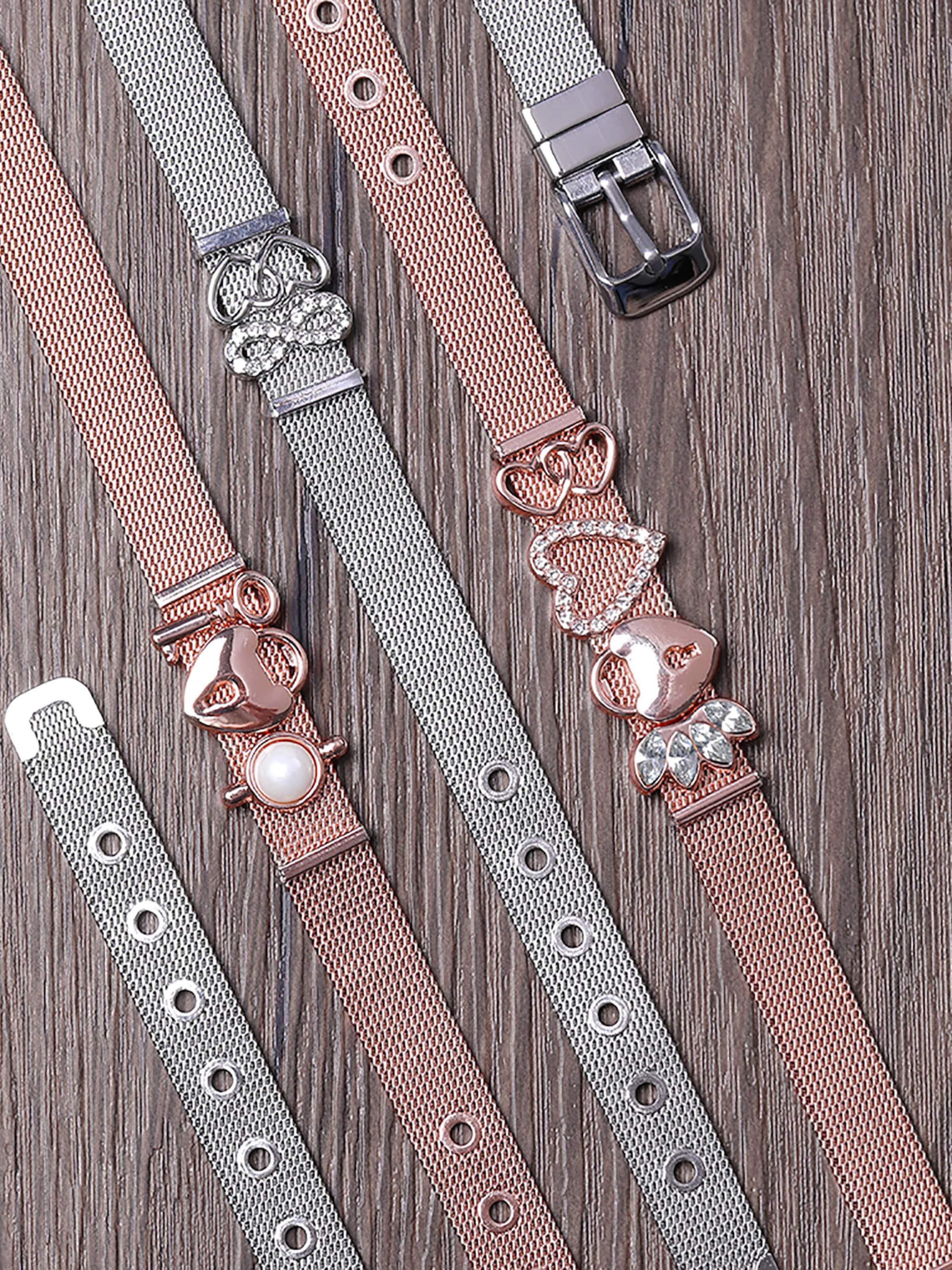 Bracelet 'Mesh' Heideman en argent